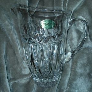 Tulip Garden Crystal Pitcher 32oz